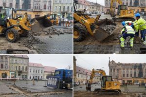 FOTO. S-a dat startul lucrărilor din Traian. Ar trebui să fie gata în doi ani