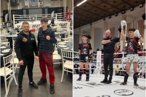 Tânărul luptător Beniamin Iluţ a revenit în ring şi a obţinut prima victorie