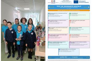 „Permis de smartphone” pentru elevi, la Școala nr. 16 din Oradea. Copiii au dat teste de siguranţă online într-un proiect Erasmus+ (FOTO)