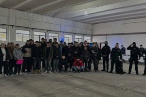 IJJ Constanta: Vizita la jandarmerie in cadrul programului Școala Altfel.