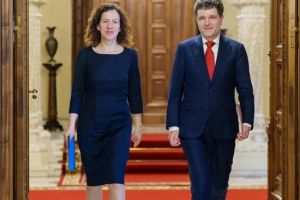 Nicuşor Dan, întâlnire cu Roxana Mînzatu, vicepreşedinte al Comisiei Europene