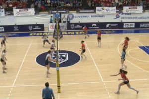 Volei: CSM Constanta conduce cu 1-0 CSM Lugoj in play-off. Au salvat o minge de meci si s-au impus apoi in decisiv! 