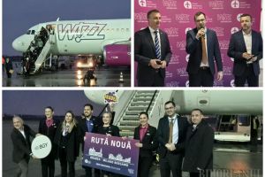 Primul zbor Wizz Air din Oradea, inaugurat cu miros de pizza, acorduri de Vivaldi şi aromă de ristretto. Ruta de Milano (Bergamo), hit la prima cursă (FOTO)