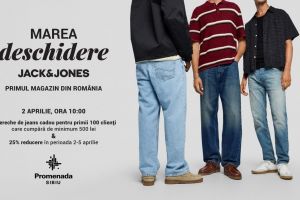 Promenada Sibiu aduce în premieră brandul internaţional JACK & JONES în oraş