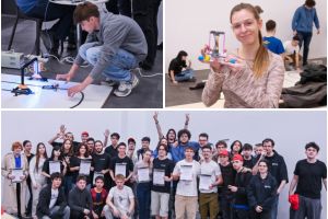 Peste 70 de elevi şi-au testat roboţii la etapa locală Robotics Championship, la Oradea