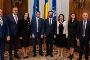 Mihai Coteţ, întâlnire cu delegaţia Curţii de Conturi Europene, condusă de preşedintele Tony Murphy