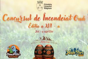 Concurs de încondeiat ouă, pe 9 aprilie, la Râşnov