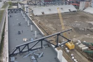 Bucla de tramvai de la Arena „Eroii Timişoarei” mai are de aşteptat. Stadionul se va deschide şi fără ea