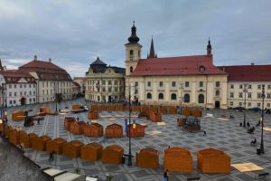 Târgul de Paşti din Sibiu are căsuţe ca cele din Elveţia: le vom vedea şi la Târgul de Crăciun