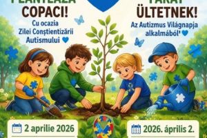 Copiii învaţă despre acceptare: acţiune de plantare organizată la Sfântu Gheorghe