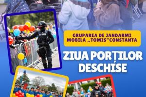Ziua portilor deschise la Gruparea de Jandarmi Mobila Tomis Constanta