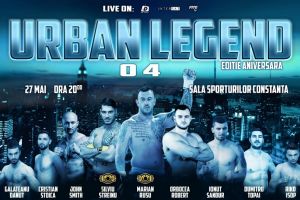  Meciuri unul si unul. Ben Schneider - Silviu Streinu, in main-event: Gala Urban Legend 4, duminica, la Constanta. Show, ca de obicei! 