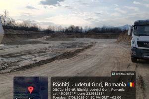 Balastieră din Runcu, amendată cu 80.000 de lei