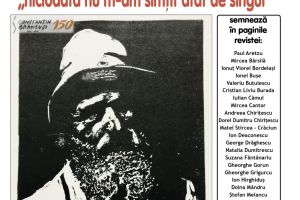 Semnal: A apărut noul număr special al revistei de cultură ”Gazeta Gorjului”, dedicat sculptorului Constantin Brâncuşi