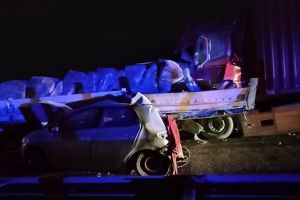 Accident rutier pe A7, între Tişiţa şi Focşani! Mai multe autovehicule au fost avariate