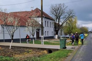 Mobilizare pentru curăţenia de primăvară, în comuna Vărădia