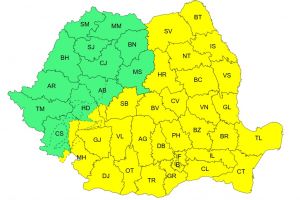 Atenţionări meteo Cod galben / Vânt şi ploi în următoarele zile
