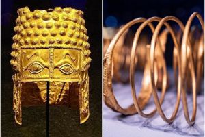 Tezaur recuperat: Coiful dacic de la Coţofeneşti şi cele trei brăţări furate din Olanda au fost găsite!