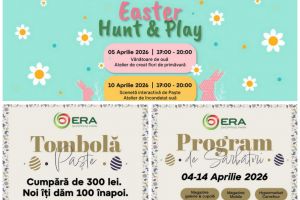ERA Park Oradea întâmpină Sărbătorile Pascale cu surprize pentru întreaga familie