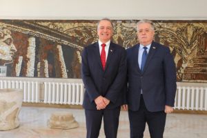 Darryl Nirenberg, Ambasadorul SUA in Romania, vizita la Universitatea Ovidius Constanta. American Corner Constanta, evocat in cadrul intrevederii