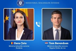 Ministrul Oana Țoiu - Coiful de aur de la Cotofenesti cat si bratarile dacice se intorc acasa“