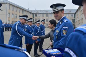Ziua Jandarmeriei Române, marcată la Bacău prin ceremonii militare şi avansări în grad