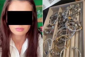 Țepara din Sibiu care vindea bijuterii fake pe TikTok, reţinută de poliţie: nu e la prima abatere / foto