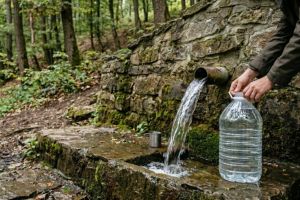 Cauţi apă de izvor bună de băut? Singurele 6 locaţii din judeţul Sibiu care au trecut testele DSP