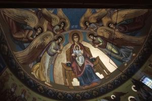 FOTO. Bijuterie arhitecturală restaurată în Timişoara. Pictura Bisericii din Iosefin, readusă la viaţă după lucrări complexe