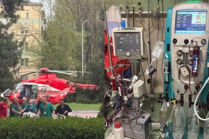 FOTO. Pacient critic din Bistriţa, refuzat de centrele universitare, salvat de medicii din Satu Mare şi Oradea