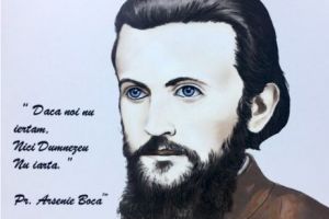 Adevărul din spatele „brandului Părintele Arsenie Boca”. Firma ungurului Andor Şandor foloseşte două desene cu „Sfântul Ardealului” ca să îşi facă reclama