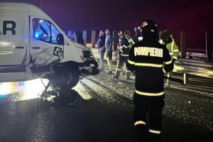 11 persoane implicate într-un accident rutier pe A1, între Arad şi Timişoara