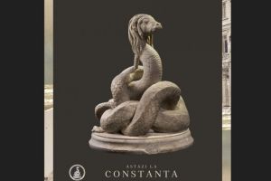 3 aprilie la Constanta de-a lungul timpului: Șarpele Glykon, o piesa de tezaur extraordinara, realizata de un sculptor anonim 