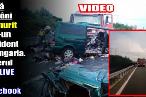 Nouă români au murit într-un accident în Ungaria. Şoferul era LIVE pe Facebook (VIDEO)