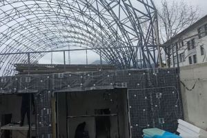 Lucrările la campusul şcolar din Prundu Bârgăului, în plină desfăşurare