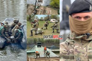 VIDEOREPORTAJ. Exerciţiu militar la Satu Mare! Zeci de militari români şi din cadrul Grupului de Luptă Francez în teren