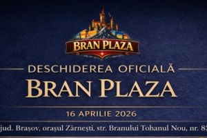 Bran Plaza se deschide pe 16 aprilie 2026 la Zărneşti – noul punct de întâlnire pentru întreaga familie