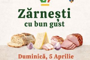 Produse locale pentru masa de Paşte, la târgul „Zărneşti cu bun gust”
