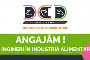 Anunţ de angajare! Doly- Com Distribuţie Botoşani angajează ingineri în industria alimentară
