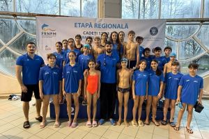 Natatie: Atena Sport Club Constanta a stralucit la etapa regionala a cadetilor, de la Bacau  