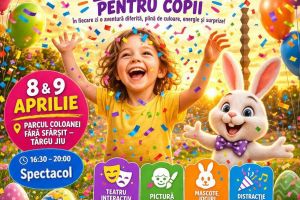 Două zile de distracţie pentru copii, la Târgu Jiu