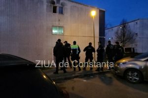 FOTO+VIDEO: Scandal in cartierul Henri Coanda din Constanta. O victima transportata la spital
