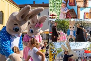 Târgul de Paşti din Oradea îi atrage pe orădeni în Cetate cu decoruri colorate, activităţi felurite şi un labirint uriaş (FOTO)