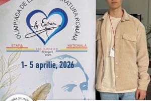 Elev din Târgu Jiu, premiul I la Olimpiada Naţională de Limba Română