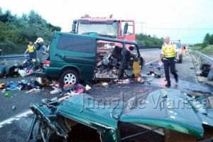 IMAGINI ȘOCANTE! Accident cu 9 morţi, LIVE pe Facebook! Victimele accidentului din Ungaria sunt români