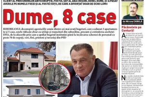 Nu rataţi noul BIHOREANUL tipărit: Secretele imobiliare ale lui Dorel Dume, fostul director de la ABA Crişuri