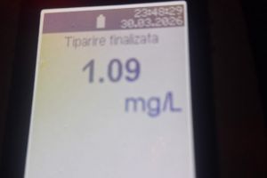 Bărbat din Novaci, prins de două ori la volan cu alcoolemie record, reţinut