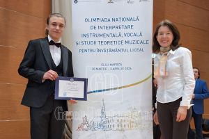 O voce de aur a Târgoviştei confirmă la Cluj! Bogdan Constantin Hrestic, premiant la Olimpiada Naţională de Interpretare Vocală