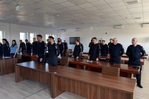 FOTO.Știri Constanta: Ceremonie de avansare in grad pentru 17 ofiteri jandarmi 