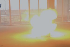 VIDEO: Doi ucraineni, suspectati ca ar fi plasat dispozitive incendiare la o firma de curierat din Bucuresti, trimisi in judecata